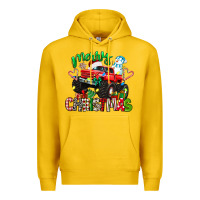 Lemon merry christmas monster truck Premium Hoodie - texasbilliewilder