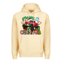 Pina Colada merry christmas monster truck Premium Hoodie - texasbilliewilder