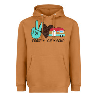 Meerkat Peace Love Camp Heavyweight Hoodie - Bettercallsaul