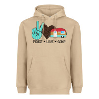 Mushroom Peace Love Camp Heavyweight Hoodie - Bettercallsaul