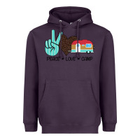 Peace Love Camp Heavyweight Hoodie | Teevron