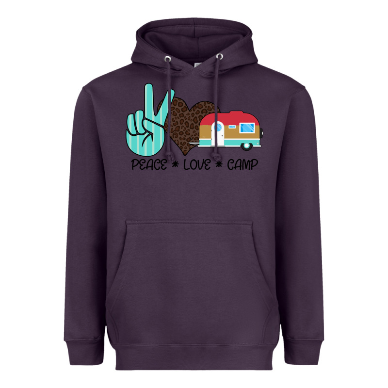 Peace Love Camp Heavyweight Hoodie by Bettercallsaul | Teevron