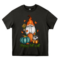 Asphalt happy fall y'all gnome Heavy Core Tee - RanaPortraitStore