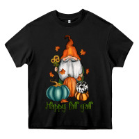 Black happy fall y'all gnome Heavy Core Tee - RanaPortraitStore