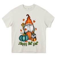Happy Fall Y'all Gnome Heavy Core Tee | Teevron