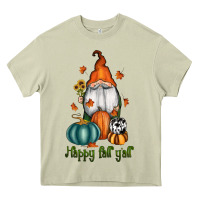 Mossy happy fall y'all gnome Heavy Core Tee - RanaPortraitStore