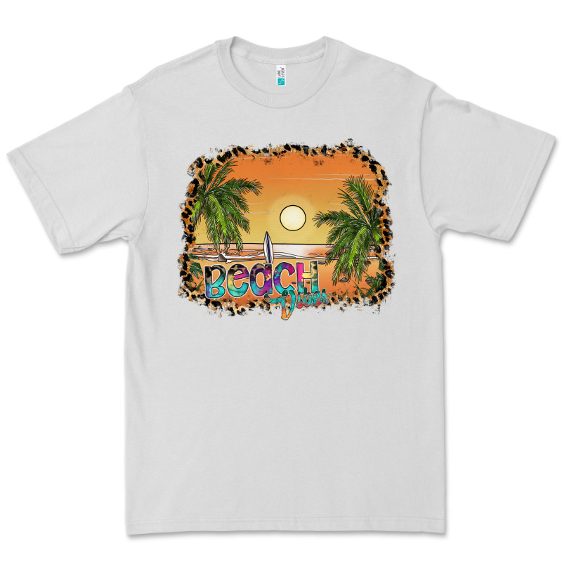 Beach Vibes Premium Tee by SublimationCraftShop | Teevron