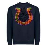 Navy halloween  horseshoe Heavyweight Sweatshirt - Jasminsmagicworld