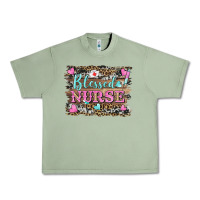 Oil Green blessed nurse Urban Heavy Tee - BarkalooDesign