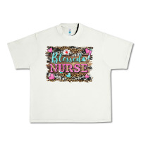 Pistachio blessed nurse Urban Heavy Tee - BarkalooDesign