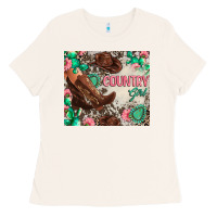 Bone country girl Ladies Tee - Zillion Design Studio