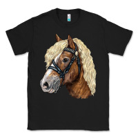 Black Haflinger Avelignese Horse Classic Tee - LillyAllenDesigns