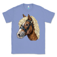 Colony Blue Haflinger Avelignese Horse Classic Tee - LillyAllenDesigns