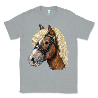 Heather Grey Haflinger Avelignese Horse Classic Tee - LillyAllenDesigns