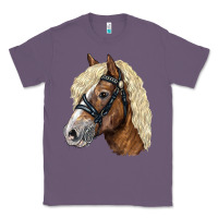 Lavender Haflinger Avelignese Horse Classic Tee - LillyAllenDesigns