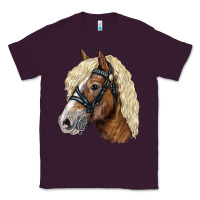 Plum Haflinger Avelignese Horse Classic Tee - LillyAllenDesigns