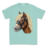 Seafoam Haflinger Avelignese Horse Classic Tee - LillyAllenDesigns