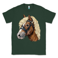Sports Green Haflinger Avelignese Horse Classic Tee - LillyAllenDesigns