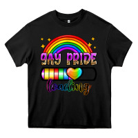 Black gay pride loading Heavy Core Tee - Zillion Design Studio