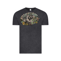 Vintage Black classy but trashy racoon Vintage Tee - NancyCooperArtShop