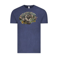Vintage Denim classy but trashy racoon Vintage Tee - NancyCooperArtShop