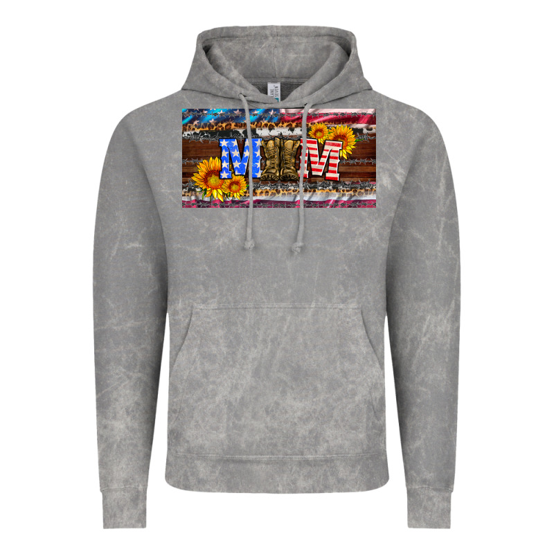 Soldier Mom License  Plate Vintage Hoodie by Artiststas | Teevron