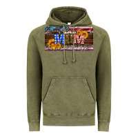 Vintage Olive soldier mom license  plate Vintage Hoodie - Artiststas
