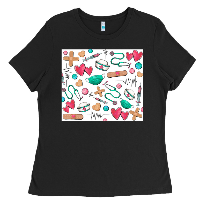 Nurse Ladies Tee by Zillion Design Studio | Teevron
