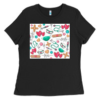 Black nurse Ladies Tee - Zillion Design Studio