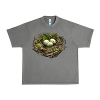 Tornado Bird Nest With Eggs Urban Heavy Tee - LillyAllenDesigns