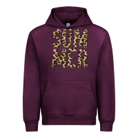 Mauve Wine summer vibes leopard Urban Hoodie - CowCowDesign