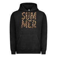 Pigment Black summer vibes leopard Urban Hoodie - CowCowDesign