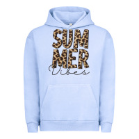 Pigment Grape Ice summer vibes leopard Urban Hoodie - CowCowDesign