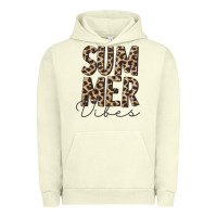 Pigment Pistachio summer vibes leopard Urban Hoodie - CowCowDesign