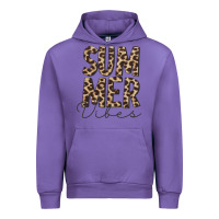 Tulip summer vibes leopard Urban Hoodie - CowCowDesign