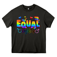 Asphalt equal rights Heavy Core Tee - Zillion Design Studio