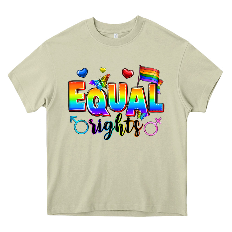 Equal Rights Heavy Core Tee by Zillion Design Studio | Teevron