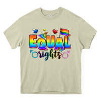 Mossy equal rights Heavy Core Tee - Zillion Design Studio