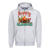 Heather Grey Happy Glamper Camp Zipper Hoodie - BundleAndBundleShop