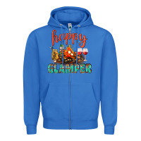 True Royal Happy Glamper Camp Zipper Hoodie - BundleAndBundleShop