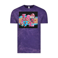 Cloud Purple v.d love gnomes Vintage Tee - AdoDesignShop