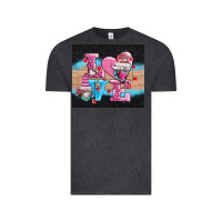 Vintage Black v.d love gnomes Vintage Tee - AdoDesignShop