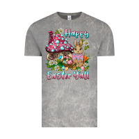 Cloud Rock happy easter y'all rabbit Vintage Tee - BarkalooDesign