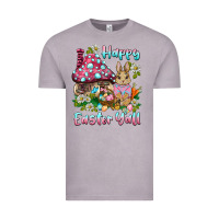 Vintage Zinc happy easter y'all rabbit Vintage Tee - BarkalooDesign