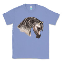 Colony Blue Arabian Horse Classic Tee - LillyAllenDesigns