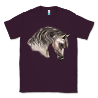 Plum Arabian Horse Classic Tee - LillyAllenDesigns