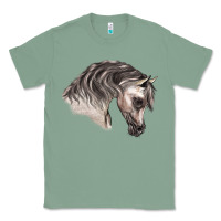 Sage Arabian Horse Classic Tee - LillyAllenDesigns