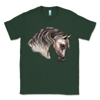 Sports Green Arabian Horse Classic Tee - LillyAllenDesigns