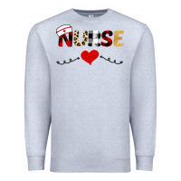Heather Grey Nurse Premium Sweatshirt - Bettercallsaul