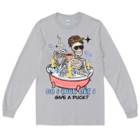 Moon Dust do i look like i give a duck Long Sleeve Tee - MaliasSmallBusiness